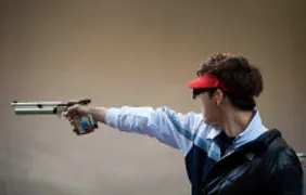 Air target pistol