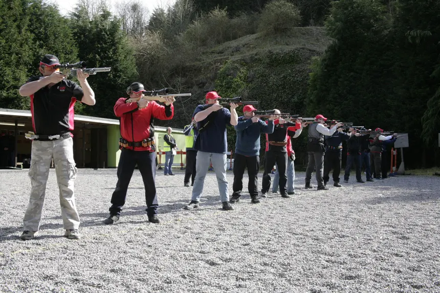 Air target rifle